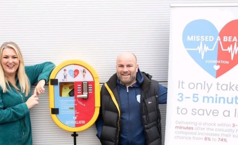 Business park is a safer place thanks to dozens of defibs