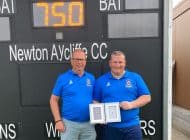 Captain Chris chalks up 750 not out for Aycliffe