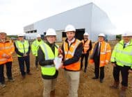 ‘Topping out’ celebrated at multi-million pound Aycliffe development