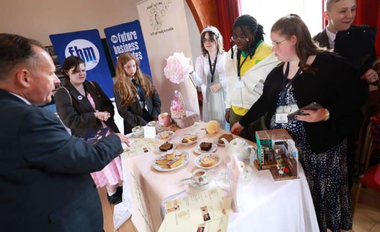 Woodham Academy students reach for success with retro café business