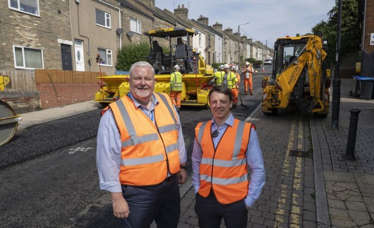 £17m invested into road resurfacing